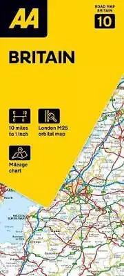 AA Road Map Britain 9780749584153 NEW