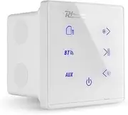 Powerline A50W in Wall Bluetooth Amplifier with USB MP3 Music Player - 2 Channel White