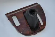 black stitch FITS VOLVO V90 S90 960 940 LEATHER GEAR GAITER SHIFT BOOT