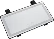MUSISALY 1Pc LED Makeup Mirror with Touch Screen Car Visor Vanity Mirror with Dimmable Three Color LED Light Easy to Install Compact Car Cosmetic Mirror for Night Makeup and Grooming