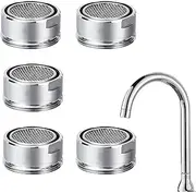 5 PCS Tap Faucet Aerator Replacement Parts, 24mm Kitchen Sink Aerator, Water Saving Filtering Net Perfect for Kitchen & Bathroom Sink Hose