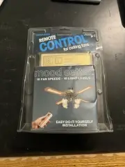 Dimango Mood Setter Fan Speed Control & Light Dimmer RC1000B B Frequency New NOS