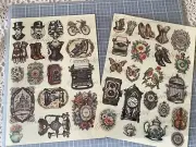 Vintage Style 39 Stickers Images To Fussy Cut Junk Journal Embellishments
