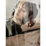 BTS V 金泰亨海報附照片上的透明套