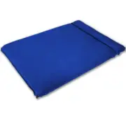 Double Self inflating Suede Mattress Mat Sleeping Pad Air Bed Camping Hiking - b