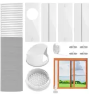 E-SDS Portable Air Conditioner Window Vent Kit 5.9” Exhaust Hose Sealing Tape