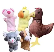 Finger Puppets, Multicolor Finger Toys, Fun and Interactive, Perfect for Easter Basket Stuffers, Egg Fillers, Classroom Rewards, Party Favors 3.15 Inches for Kids