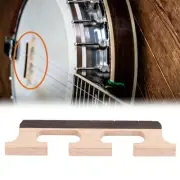 2Pcs HA02 5‑String Rosewood Banjo Bridge Wooden Accessories HR6
