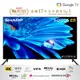 SHARP夏普 75吋 4K Google TV智慧連網液晶顯示器 4T-C75FK1X