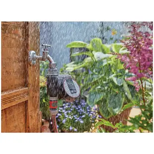 【GARDENA 景觀園藝】 簡易型控水定時器Flex 1890 “計時器自動澆水灌溉噴霧降溫大螢幕套組德國製造保固”