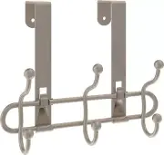 Franklin Brass OTD003F-NIC Triple Over the Door Hook Nickel Finish