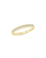Bloomingdale's Fine Collection Diamond Channel Set Band Ring in 14K Yellow Gold, 0.25 tcw
