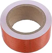 Veemoon 1Roll Reflective Tape for Outdoor Use Highly Visible Safety Strip Material Easy Adhesive Installation for Trucks Trailers Mailboxes and More for Nighttime