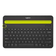 Logitech K480 Bluetooth Keyboard Portable Multi-Devices Easy Switch Black White
