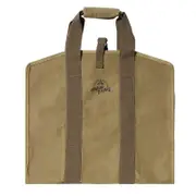 [Mobi Garden] Retro Canvas Firewood Bag - Durable & Stylish | CosyCamp