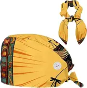 [YTYVAGT] Scrub Caps Women,Scrub Hats Suitable for Women,Ancient Egyptian Ethnic Vintage