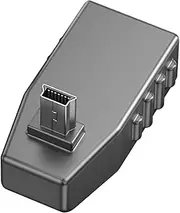 USB U Disk Adapter - Female Socket Right Angle Auto Dongle | Portable Automobile Charger Plug Auto Vehicle Adapter for Media Players Digital Cameras
