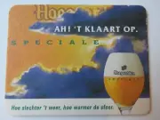 Beer Coaster ~ Brouwerij van Hoegaarden Speicale Bier ~ Light from Clouds Design