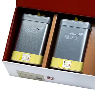 精選阿里山金萱茶2入禮盒(罐裝)|台灣茶
