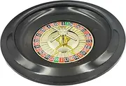Roulette Sets 10 Inches Roulette Wheel Turntable Leisure Table Games Casino Grade Precision Bearings Roulette Wheel Set Perfect for an at-Home Game Party Games