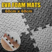 EVA Foam Mat Gym Floor Mats Interlocking Heavy Duty Puzzle Baby Kids Play