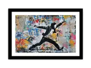 Street Art Framed print Art Poster