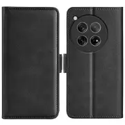 For OnePlus 12 5G Leather Flip Wallet Case Folio Stand View Phone Cover