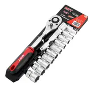Socket PRO 12PC Piece Socket Set Metric Imperial 1/2 Drive Stanley Quick Release