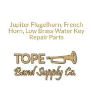 Water Key Repair Parts, Jupiter Flugelhorn, French Horn, Low Brass