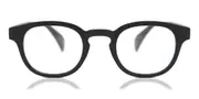 Croon Montel Matte Black Men's Glasses Black Size +1.00 - Private Health Rebate - Blue Light Block Available
