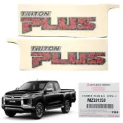 Pair Side Sticker Decal "Triton Plus" For Mitsubishi L200 Triton '18 '19