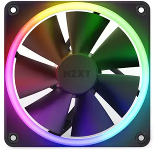 NZXT 恩傑 F120/F140 RGB DUO 海灣扇 12公分/14公分 黑/白 需搭配控制器 核心扇 靜音扇