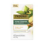 TWININGS 澳洲川寧生姜檸檬姜黃益生菌草本茶無咖啡因18包