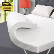 3 Inch Gel Memory Foam Mattress Topper Queen Size Gel-Infused Mattress Pad Cover