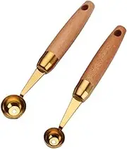 Cabilock Stainless Steel Fruit Balls Spoon Set Digging Melon Spoon for Kitchen Tableware