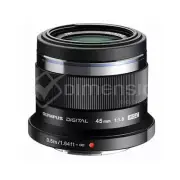 Olympus M.Zuiko Digital ED 45mm f/1.8 (Black) Lens