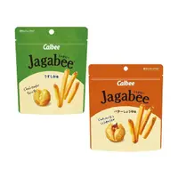 在飛比找momo購物網優惠-【Calbee 卡樂比】Jagabee洋芋條-鹽味/奶油醬油