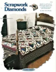 Scrapwork Diamonds Creative Scrap Pieced Quilt Pattern Leaflet