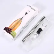 Wine Cooler,wine Chiller With Stainless Steel Wine Pouer And Chill Rod,wine Bottle Cooler Stick