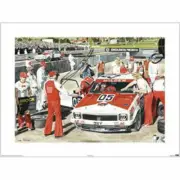 Holden - Bathurst Pitstop POSTER 80x60cm NEW