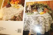 Coats Opera Crochet Pattern Intermezzo Oval Table Cloth