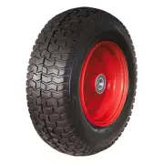 The Sherlock Wide Wheelbarrow Wheel is a complete and easy replacementwheelbarr