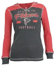Outerstuff NFL Girls Youth (4-16) Atlanta Falcons Thermal Hoodie Shirt