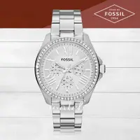 在飛比找ETMall東森購物網優惠-【FOSSIL】時尚精選_三眼顯示_不鏽鋼錶帶_氣質女錶(A