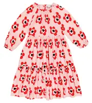 [Stella McCartney Kids] Stella McCartney Kids Floral tiered dress Y 6 pink