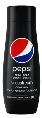 SodaStream Pepsi Zero Sugar Flavour Drink Mix, 440ml