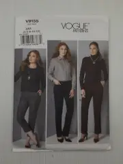 Vogue Sewing Pattern 9155 V9155 Misses Semi-fitted Pants 3 Styles Size 4-12 NEW