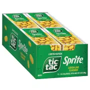 Tic Tac, Sprite Lemon-Lime-Flavored On-The-Go Refreshment 1 Oz Each Bulk 12 Pack