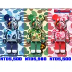 全新 預購 BAPE BABY MILO CAMO SHARK BE@RBRICK 100% 400%