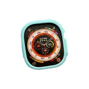 Silicone Candy Protective Case for Apple Watch S8 Ultra-MintGreen